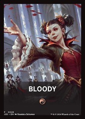 Bloody Theme Card